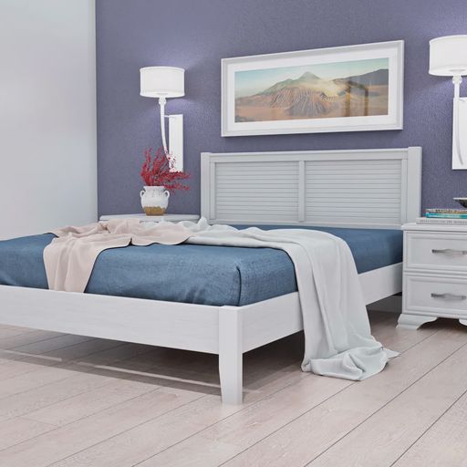 Кровать «Грация-3», белая